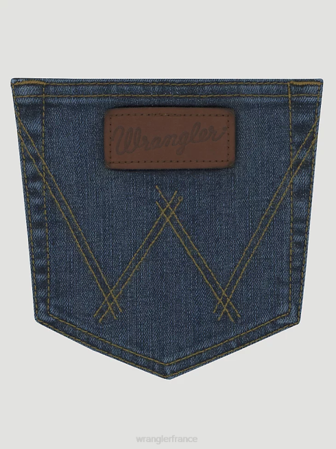 Wrangler Hommes Jean coupe slim 20x active flex PN28D120 vêtements bleu pierre (02mcwst)