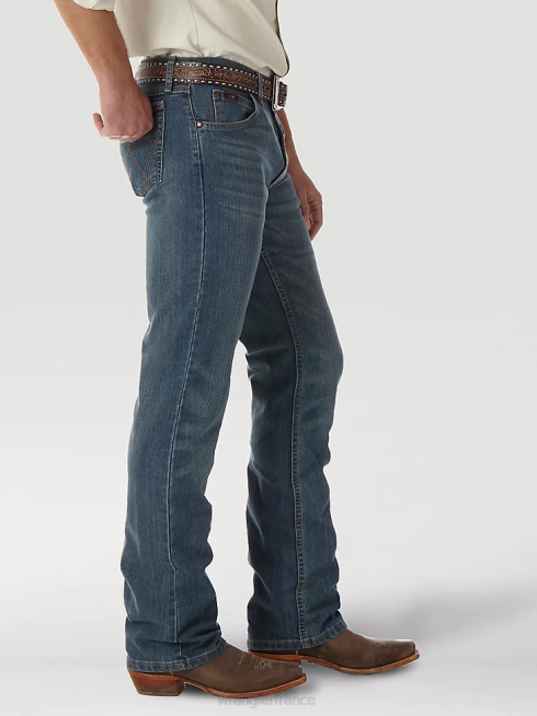 Wrangler Hommes Jean slim de compétition 20x Advanced Comfort 02 PN28D135 vêtements baril (02macba)