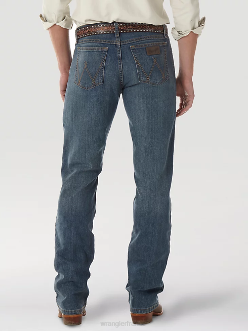 Wrangler Hommes Jean slim de compétition 20x Advanced Comfort 02 PN28D135 vêtements baril (02macba)