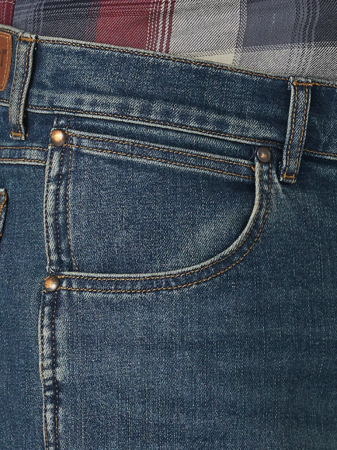 Wrangler Hommes flex météo n'importe quoi - Jean coupe droite slim PN28D178 vêtements bronco (mgw88bo)
