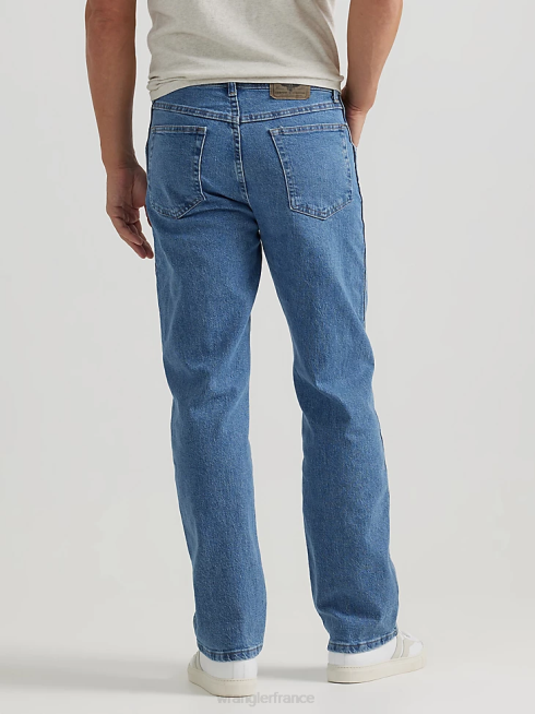 Wrangler Hommes jean coupe confort série Comfort Solutions PN28D110 vêtements flex léger (855waql)