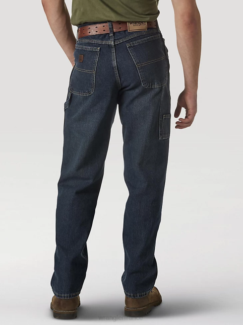 Wrangler Hommes jean de charpentier robuste PN28D163 vêtements ne sais pas. quartz (32001dk)