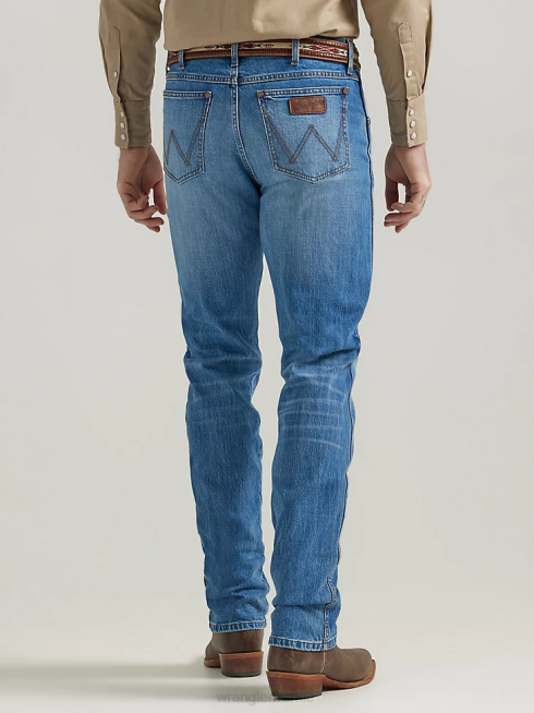 Wrangler Hommes jean droit coupe slim rétro PN28D28 vêtements acres de diamants (112330336)
