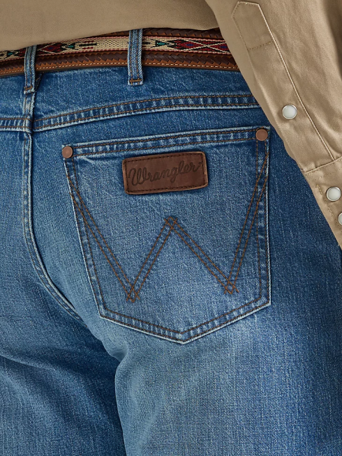 Wrangler Hommes jean droit coupe slim rétro PN28D28 vêtements acres de diamants (112330336)
