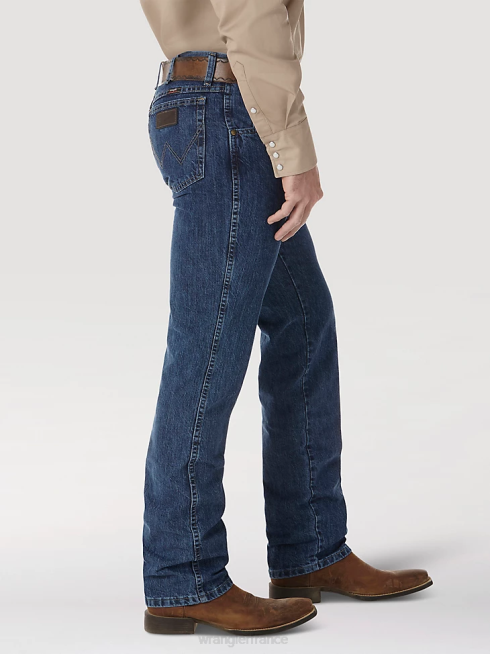 Wrangler Hommes jean flex coupe athlétique PN28D174 vêtements déchiqueté (mgw16jg)