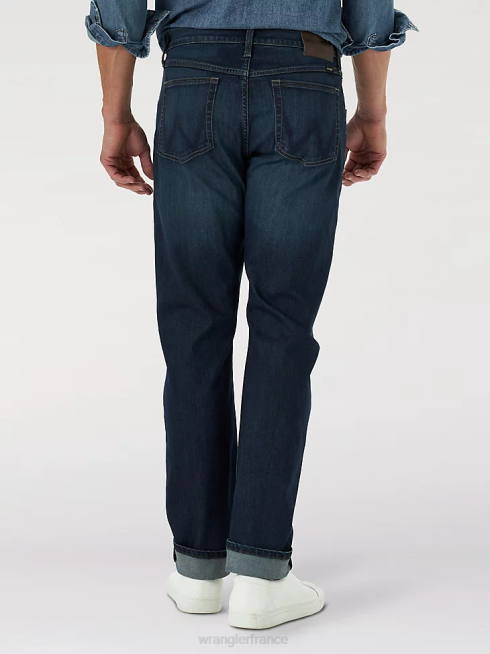 Wrangler Hommes jean flex coupe athlétique PN28D174 vêtements déchiqueté (mgw16jg)