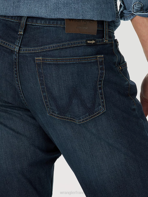 Wrangler Hommes jean flex coupe athlétique PN28D174 vêtements déchiqueté (mgw16jg)
