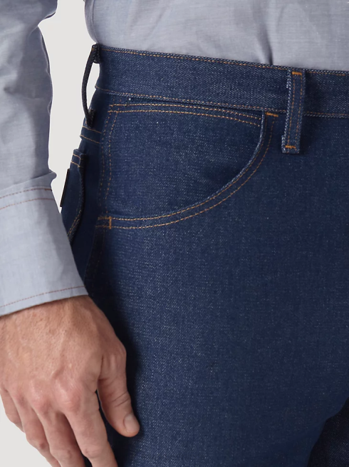 Wrangler Hommes jean flex coupe athlétique PN28D174 vêtements déchiqueté (mgw16jg)