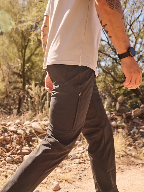 Wrangler Hommes atg fwds pantalon cinq poches PN28D254 vêtements noir de jais (ns808jb)