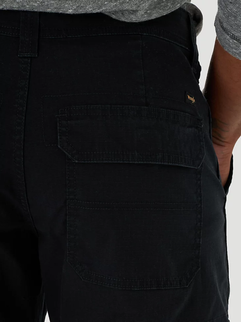 Wrangler Hommes pantalon cargo PN28D210 vêtements noir (10mgw90bl)