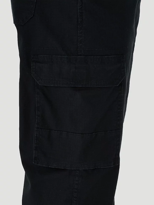 Wrangler Hommes pantalon cargo PN28D210 vêtements noir (10mgw90bl)