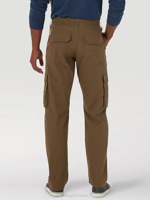 Wrangler Hommes pantalon cargo PN28D213 vêtements bronze (10mgw90bo)