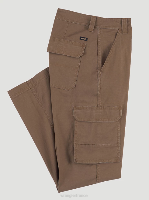 Wrangler Hommes pantalon cargo PN28D213 vêtements bronze (10mgw90bo)