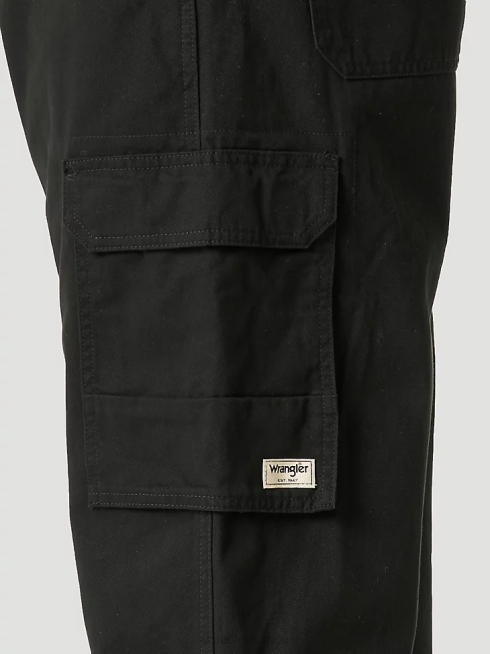 Wrangler Hommes pantalon cargo PN28D217 vêtements noir (mgw90bk)