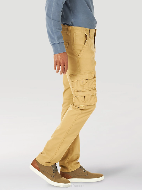 Wrangler Hommes pantalon cargo fuselé flexible PN28D226 vêtements récolte (70dywhv)
