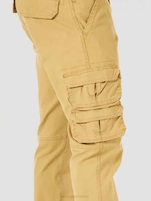 Wrangler Hommes pantalon cargo fuselé flexible PN28D226 vêtements récolte (70dywhv)