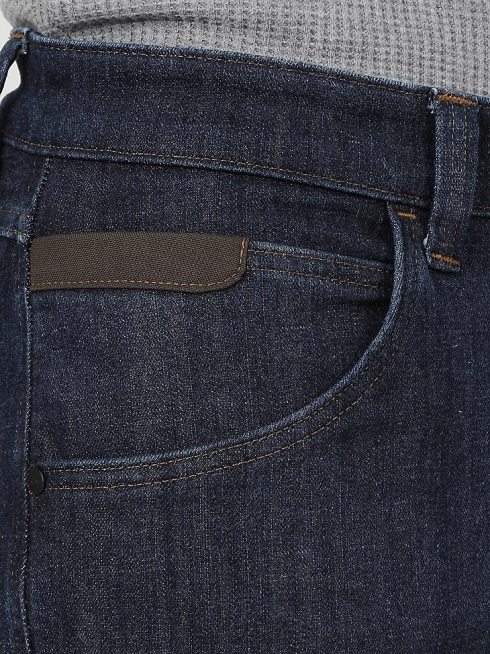 Wrangler Hommes pantalon en toile à jambe droite coupe classique robuste PN28D650 vêtements mousse (31100ms)