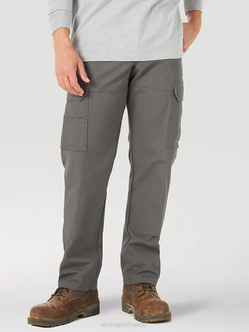 Wrangler Hommes pantalon ranger de travail PN28D682 vêtements graphite (10wmwr1gr)