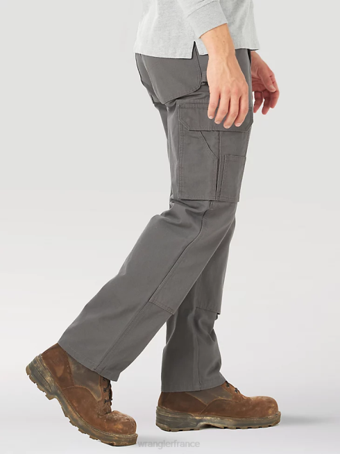 Wrangler Hommes pantalon ranger de travail PN28D682 vêtements graphite (10wmwr1gr)