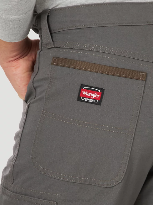 Wrangler Hommes pantalon ranger de travail PN28D682 vêtements graphite (10wmwr1gr)