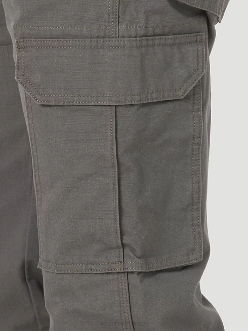 Wrangler Hommes pantalon ranger de travail PN28D682 vêtements graphite (10wmwr1gr)