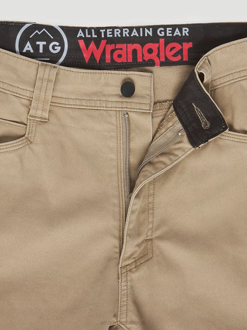 Wrangler Hommes pantalon utilitaire renforcé atg PN28D624 vêtements bois d'orme (ns857em)