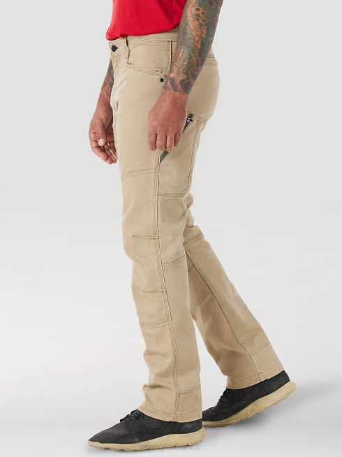 Wrangler Hommes pantalon utilitaire renforcé atg PN28D624 vêtements bois d'orme (ns857em)