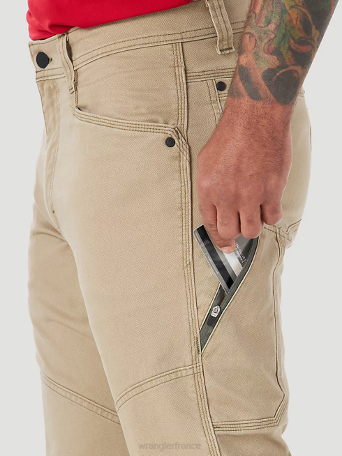 Wrangler Hommes pantalon utilitaire renforcé atg PN28D624 vêtements bois d'orme (ns857em)