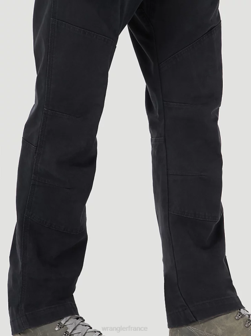 Wrangler Hommes pantalon utilitaire renforcé atg PN28D625 vêtements caviar (ns857cv)