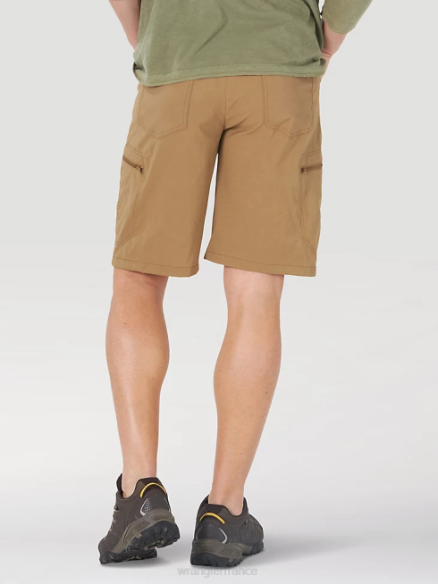 Wrangler Hommes Authentics - Short cargo à taille confortable PN28D566 vêtements bronze (10zm980bz)