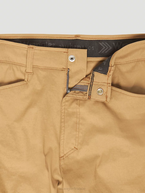 Wrangler Hommes Authentics - Short cargo à taille confortable PN28D566 vêtements bronze (10zm980bz)