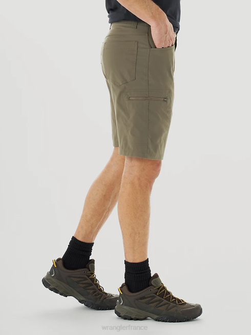 Wrangler Hommes Authentics - Short cargo à taille confortable PN28D569 vêtements morille (10zm980mr)