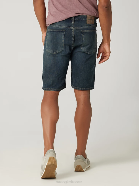 Wrangler Hommes Authentics short en jean décontracté PN28D584 vêtements clair de lune (10zm2s0ml)
