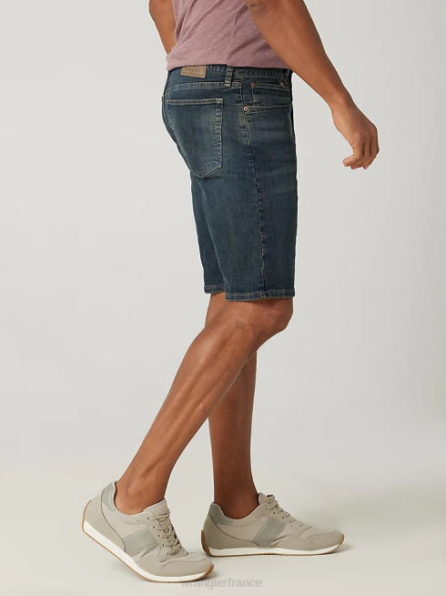 Wrangler Hommes Authentics short en jean décontracté PN28D584 vêtements clair de lune (10zm2s0ml)