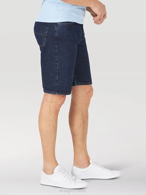 Wrangler Hommes Authentics short en jean décontracté PN28D586 vêtements rinçage foncé (10zm2s0dr)