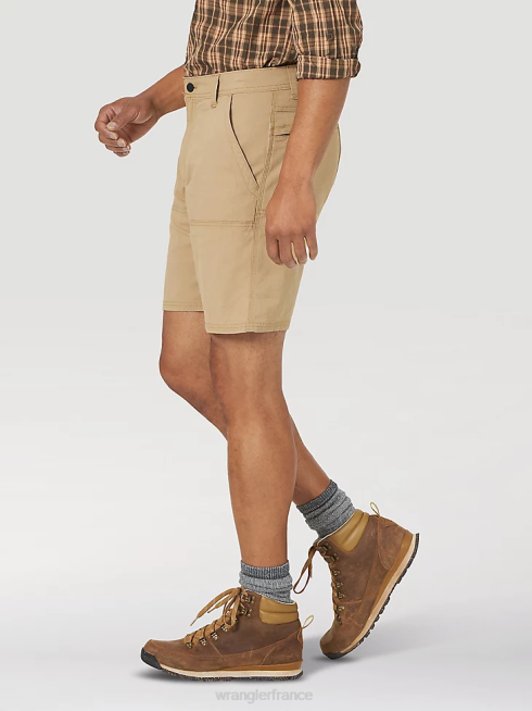 Wrangler Hommes atg - short utilitaire à poche latérale PN28D608 vêtements travertin (ns923tr)