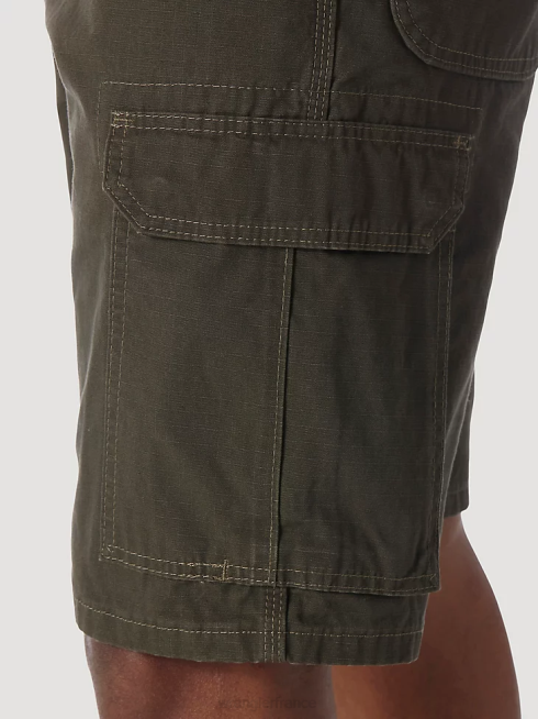 Wrangler Hommes riggs workwear short cargo ranger ripstop PN28D524 vêtements loden (3w360ld)