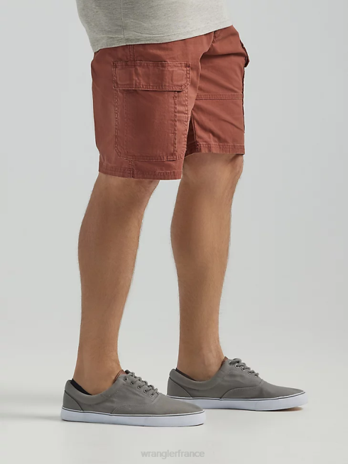 Wrangler Hommes short cargo cinq étoiles haut de gamme PN28D516 vêtements cannelle (112336288)