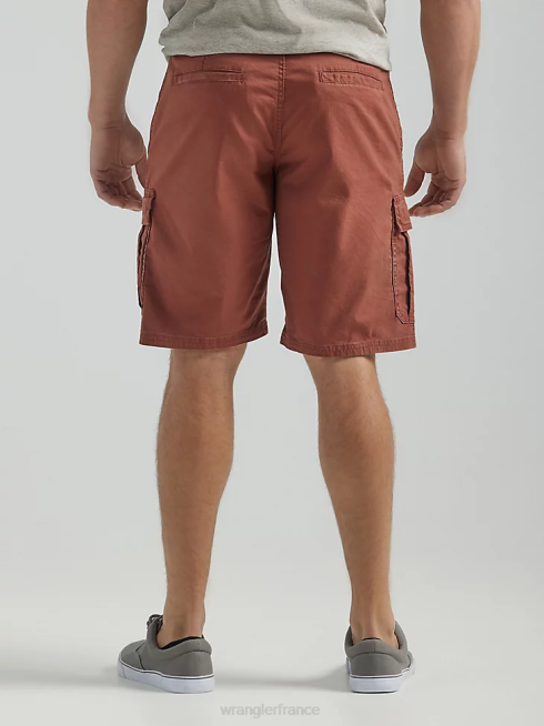 Wrangler Hommes short cargo cinq étoiles haut de gamme PN28D516 vêtements cannelle (112336288)