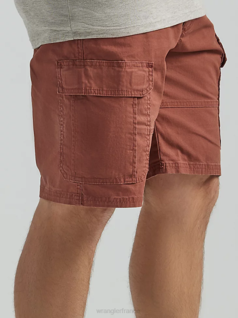 Wrangler Hommes short cargo cinq étoiles haut de gamme PN28D516 vêtements cannelle (112336288)