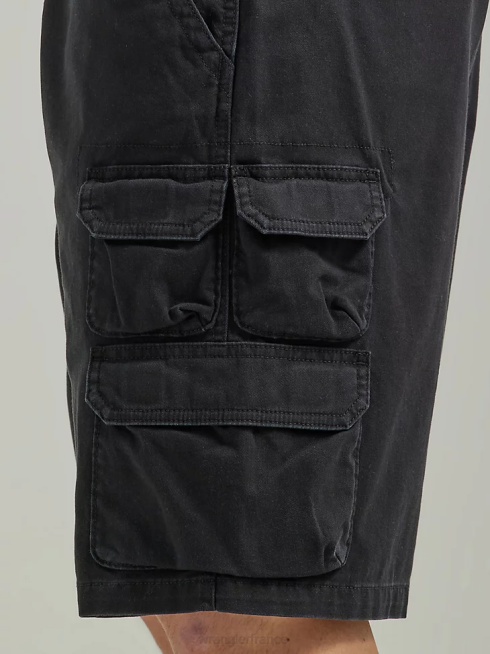 Wrangler Hommes short cargo cinq étoiles haut de gamme PN28D528 vêtements noir (112336360)