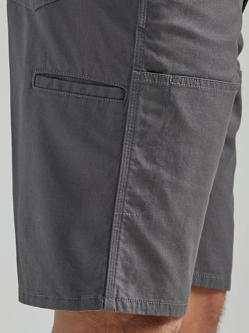 Wrangler Hommes short décontracté utilitaire riggs workwear PN28D674 vêtements gris à fines rayures (112325410)