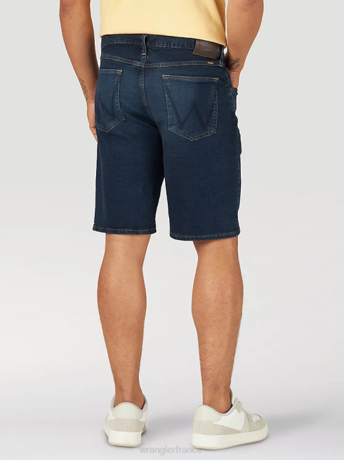 Wrangler Hommes short en jean extensible libre PN28D579 vêtements jean foncé (112317149)
