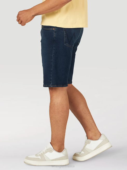 Wrangler Hommes short en jean extensible libre PN28D579 vêtements jean foncé (112317149)