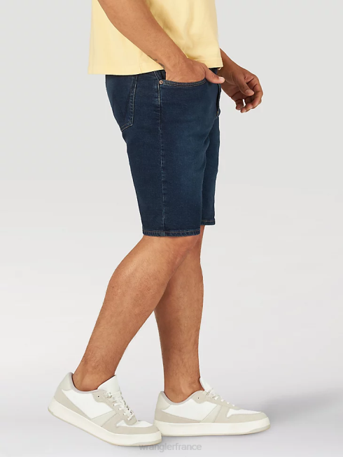 Wrangler Hommes short en jean extensible libre PN28D579 vêtements jean foncé (112317149)