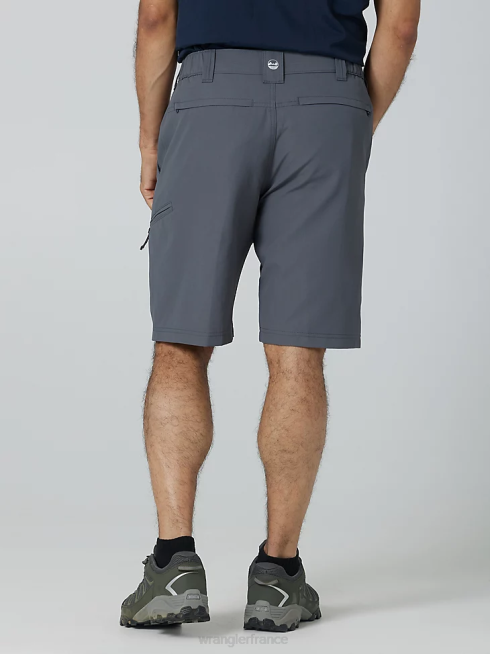 Wrangler Hommes short performant à taille élastique PN28D594 vêtements portail en fer (112336063)