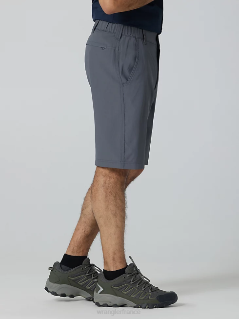 Wrangler Hommes short performant à taille élastique PN28D594 vêtements portail en fer (112336063)