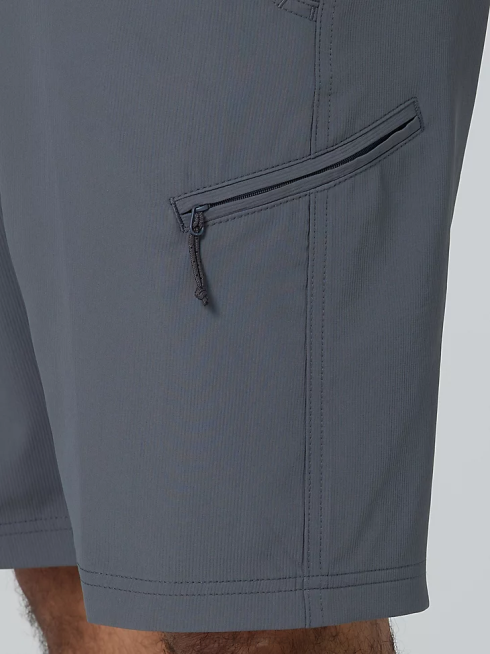 Wrangler Hommes short performant à taille élastique PN28D594 vêtements portail en fer (112336063)