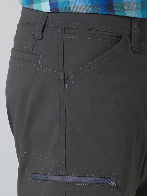 Wrangler Hommes short utilitaire de performance en extérieur PN28D603 vêtements fumée (112336123)