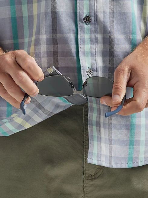 Wrangler Hommes atg by horizon chemise à carreaux PN28D295 vêtements Plaid kure (112333873)